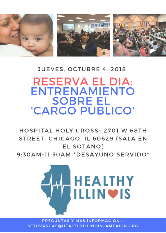 Public Charge Training (Spanish flyer)